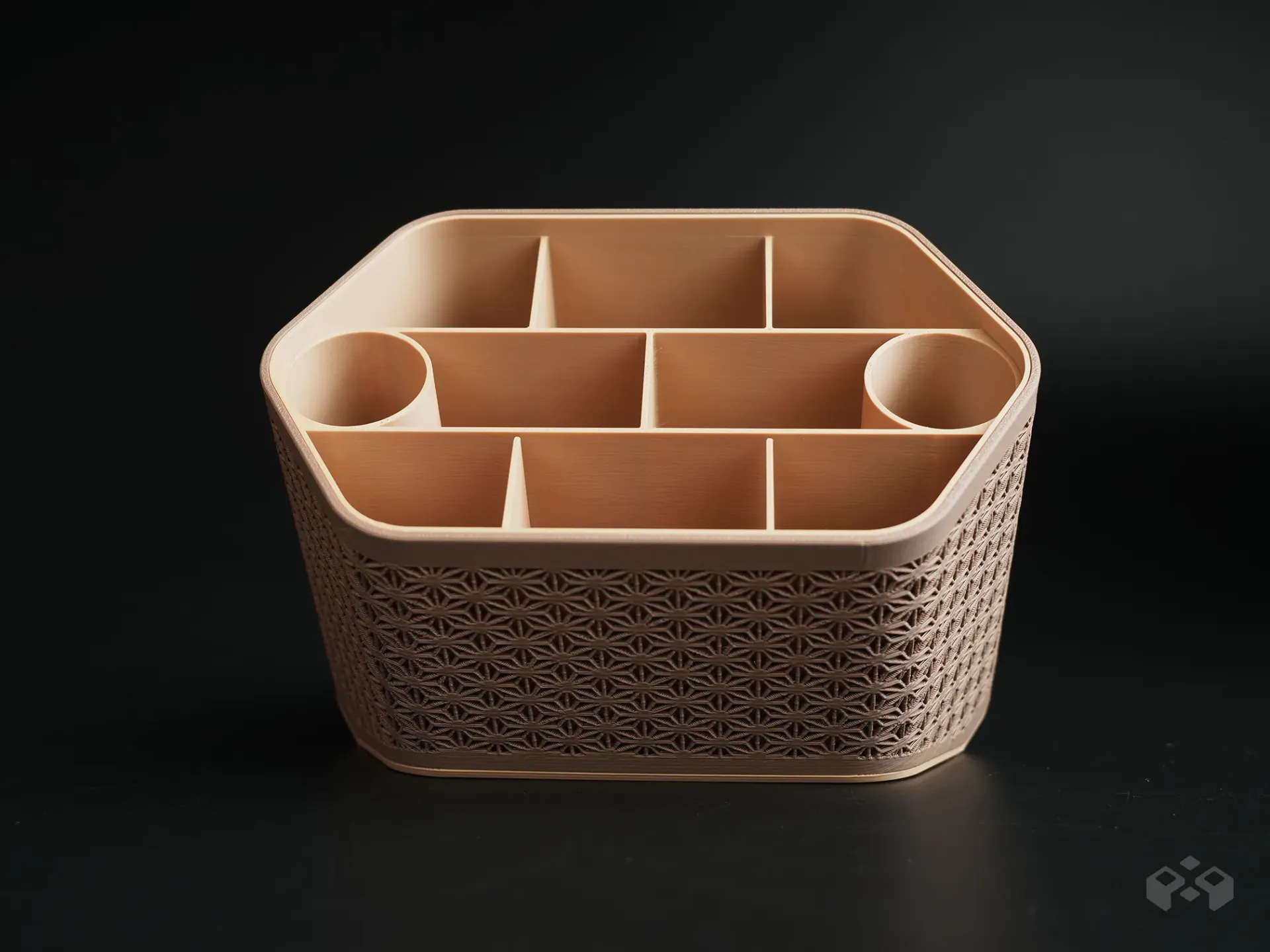 Modern Geometric Desk Organizer