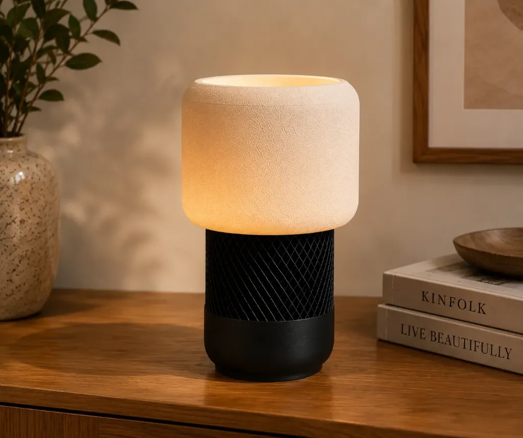AuraGlow Mesh Table Lamp