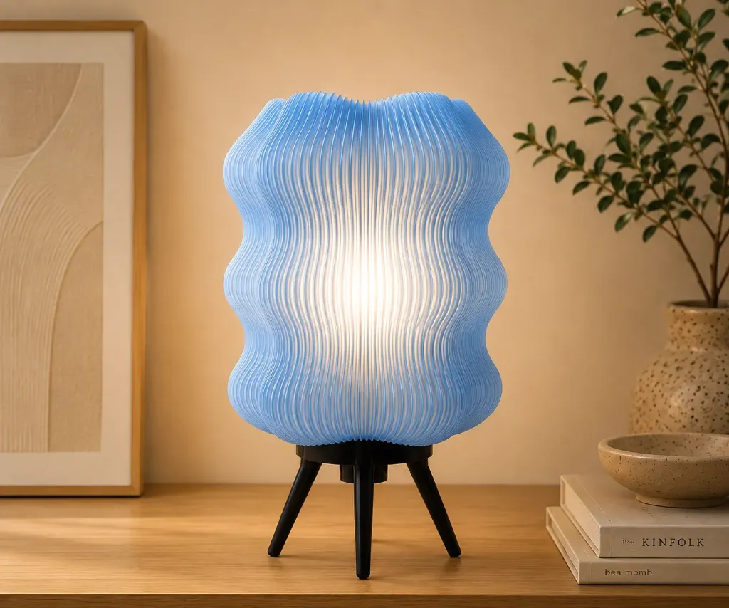 AquaWave Table Lamp